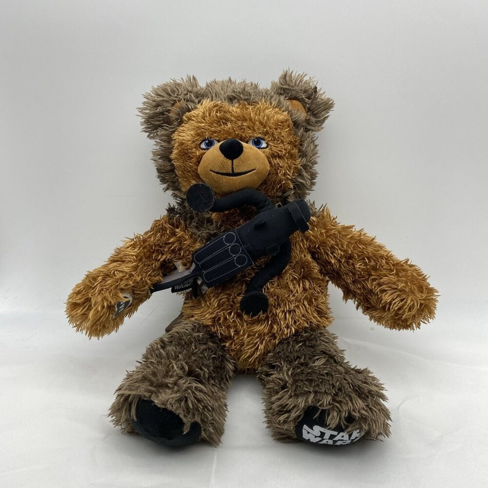 Build-A-Bear Star Wars Chewbacca Plush Disney Licensed No Sound Soft‎ Bandolier